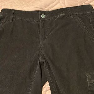 EUC REI Cargo Corduroy straight leg pants brown